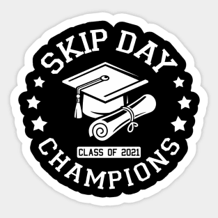 Skip Day Class Of 2021 Champions Sticker